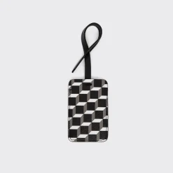 PIERRE HARDY LUGGAGE TAG Black,white Clearance