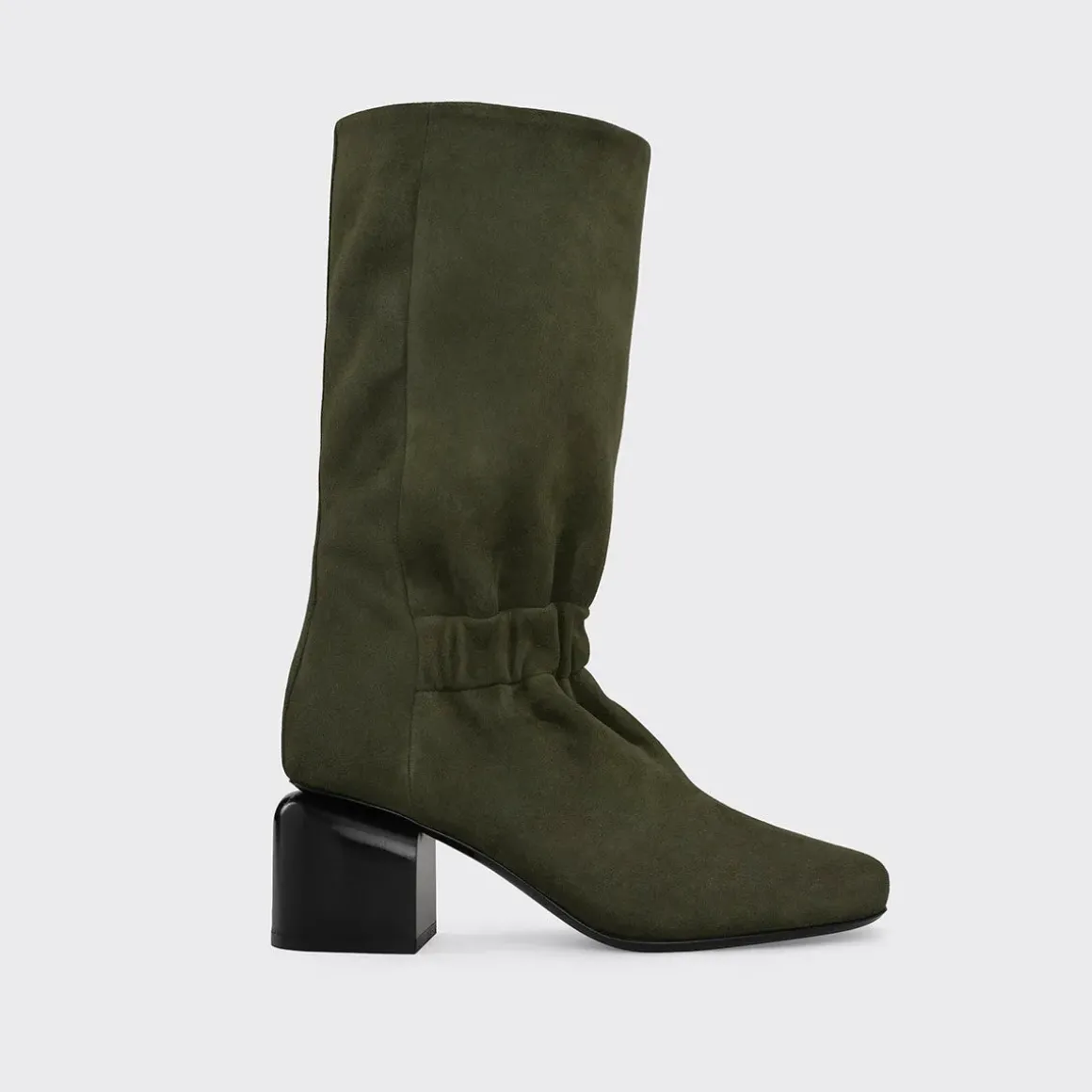 PIERRE HARDY MAIA HEELED BOOTS Kaki Sale