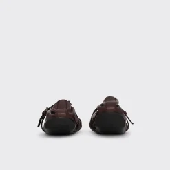 PIERRE HARDY MARGOT BALLET FLAT Burgundy Discount