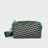 PIERRE HARDY MAXI CUBE BOX BAG Black,green Hot