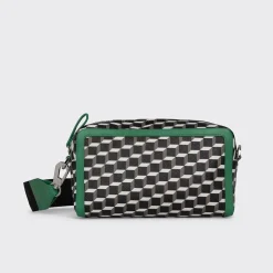 PIERRE HARDY MAXI CUBE BOX BAG Black,green Hot