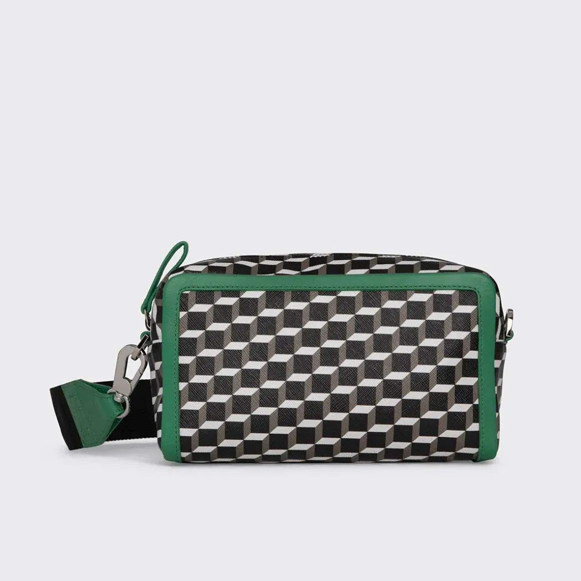 PIERRE HARDY MAXI CUBE BOX BAG Black,green Hot