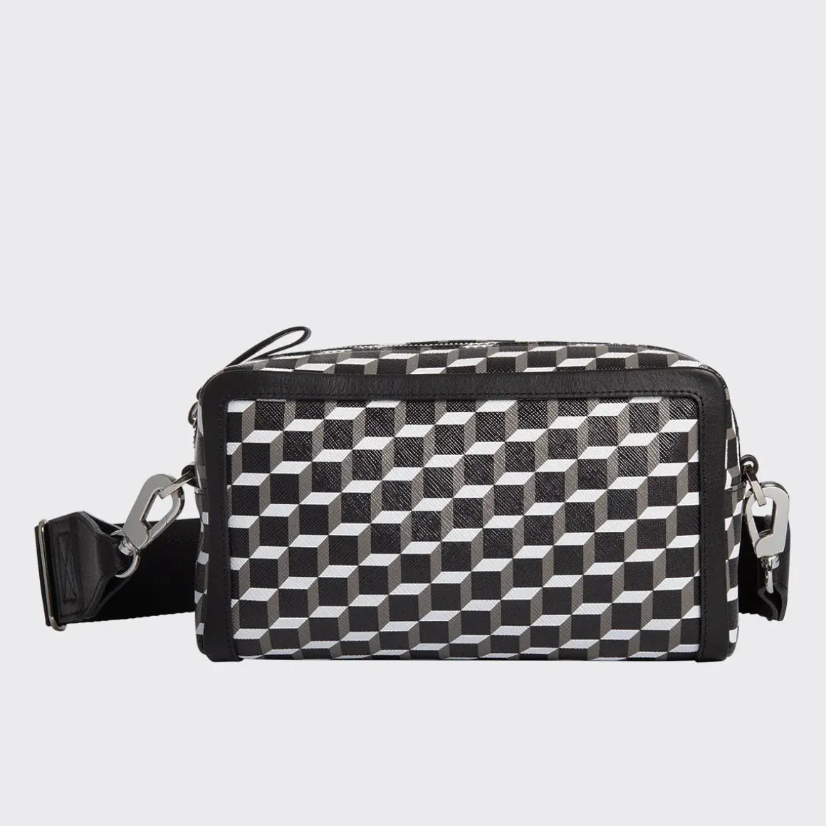 PIERRE HARDY MAXI CUBE BOX BAG Black,white Fashion