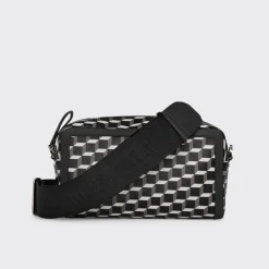 PIERRE HARDY MAXI CUBE BOX BAG Black,white Fashion
