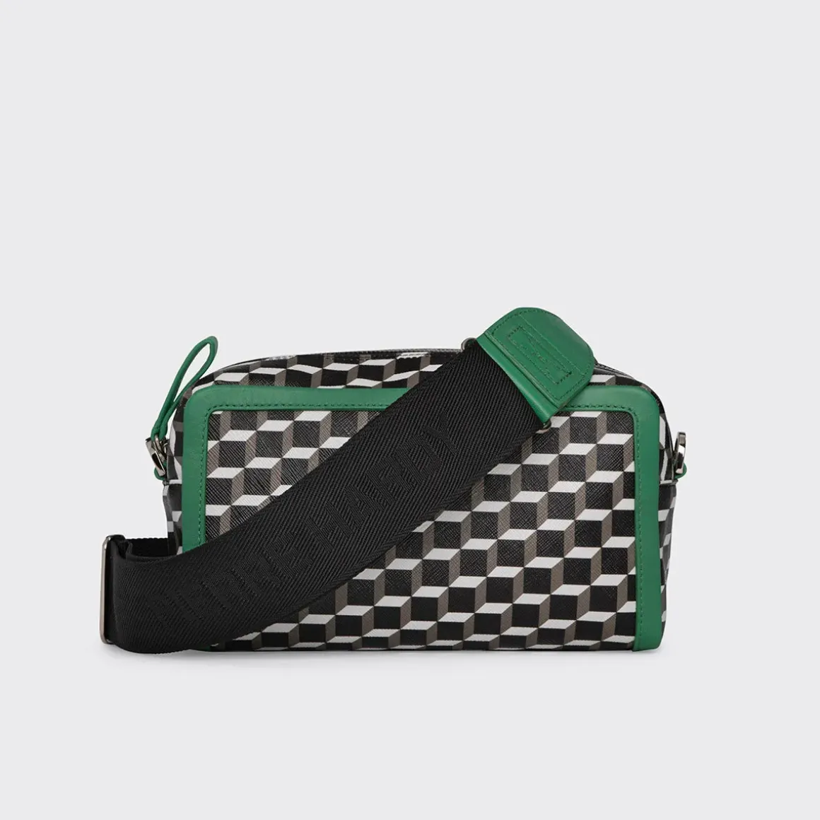 PIERRE HARDY MAXI CUBE BOX BAG Black,green Hot