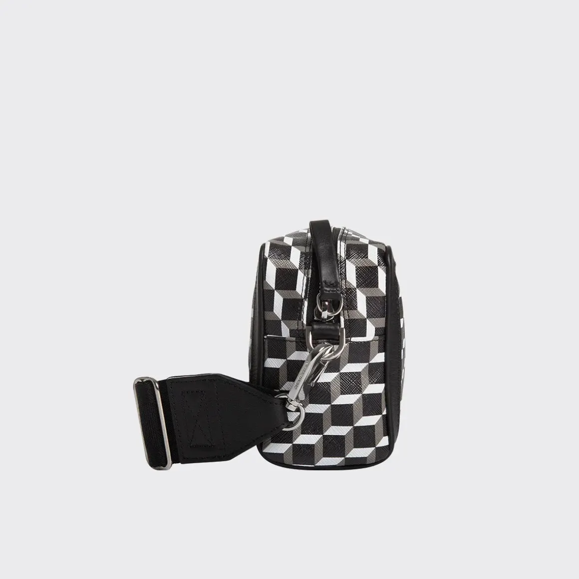 PIERRE HARDY MAXI CUBE BOX BAG Black,white Fashion