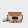 PIERRE HARDY MICRO ALPHAVILLE BAG Offwhite,cappuccino New