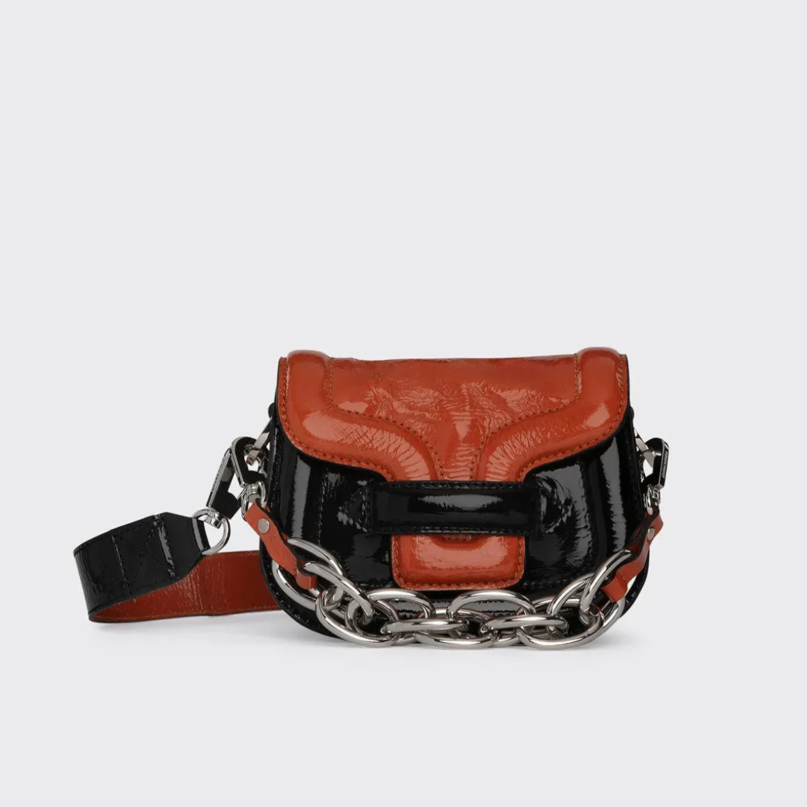 PIERRE HARDY MICRO ALPHAVILLE BAG Brick,black Cheap