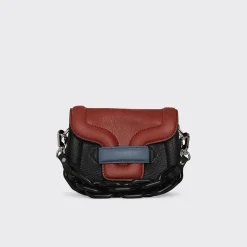 PIERRE HARDY MICRO ALPHAVILLE BAG Mahogany,black,bluesky Best Sale