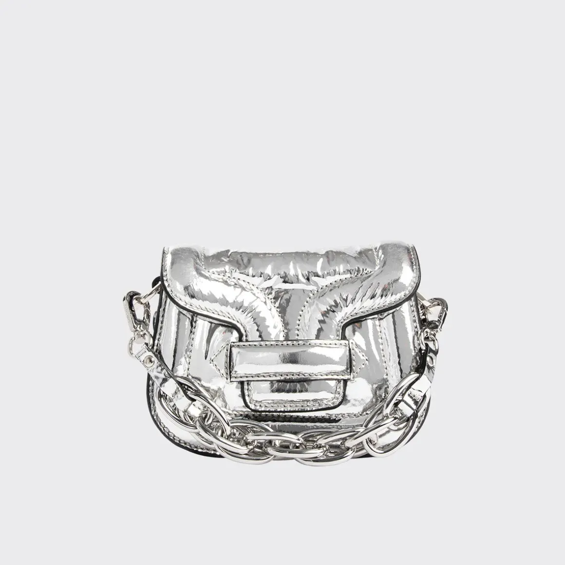 PIERRE HARDY MICRO ALPHAVILLE BAG Silver Hot