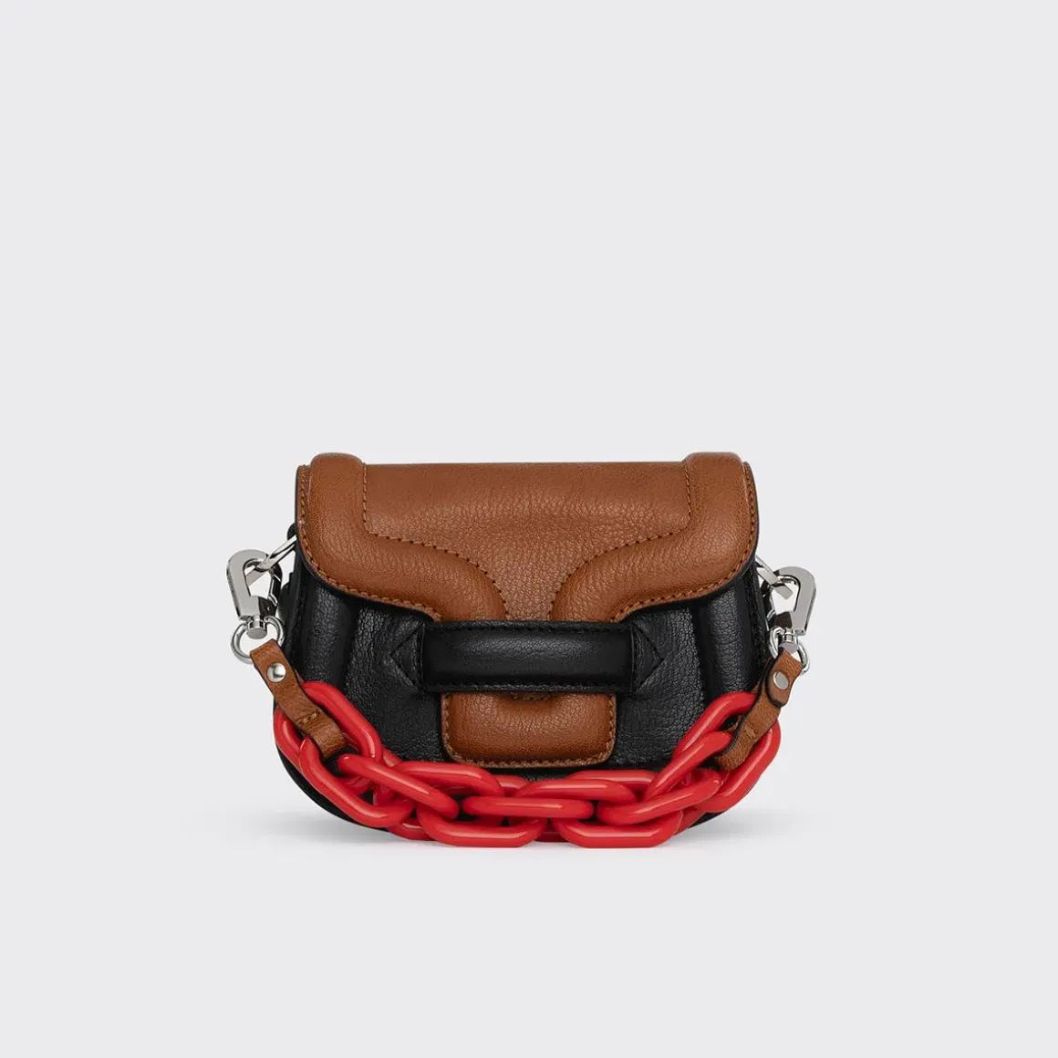 PIERRE HARDY MICRO ALPHAVILLE BAG Camel,black Hot