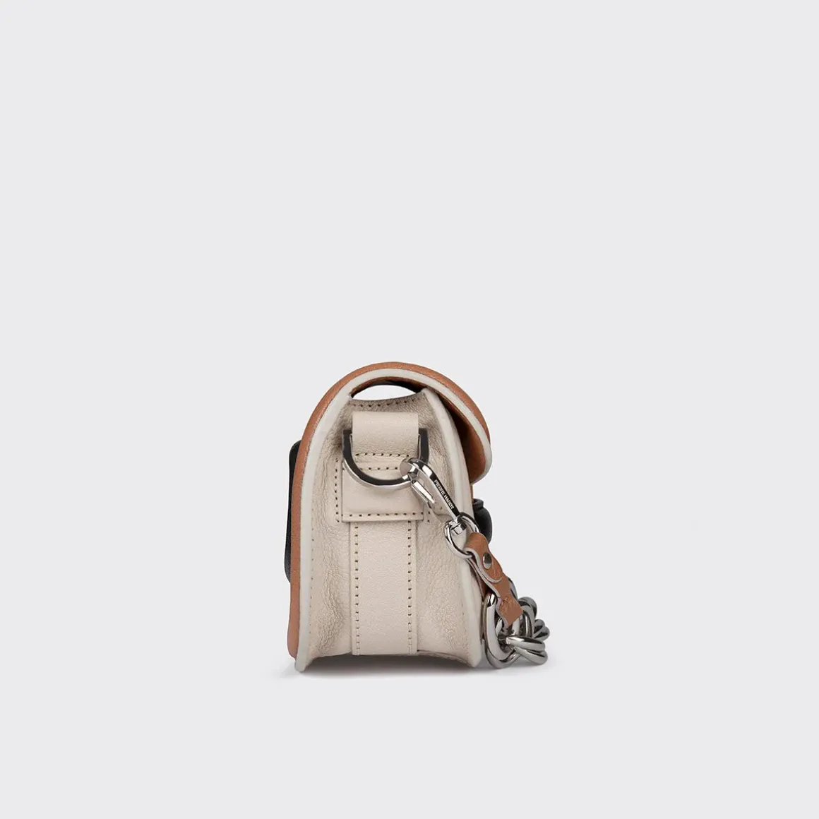 PIERRE HARDY MICRO ALPHAVILLE BAG Offwhite,cappuccino New