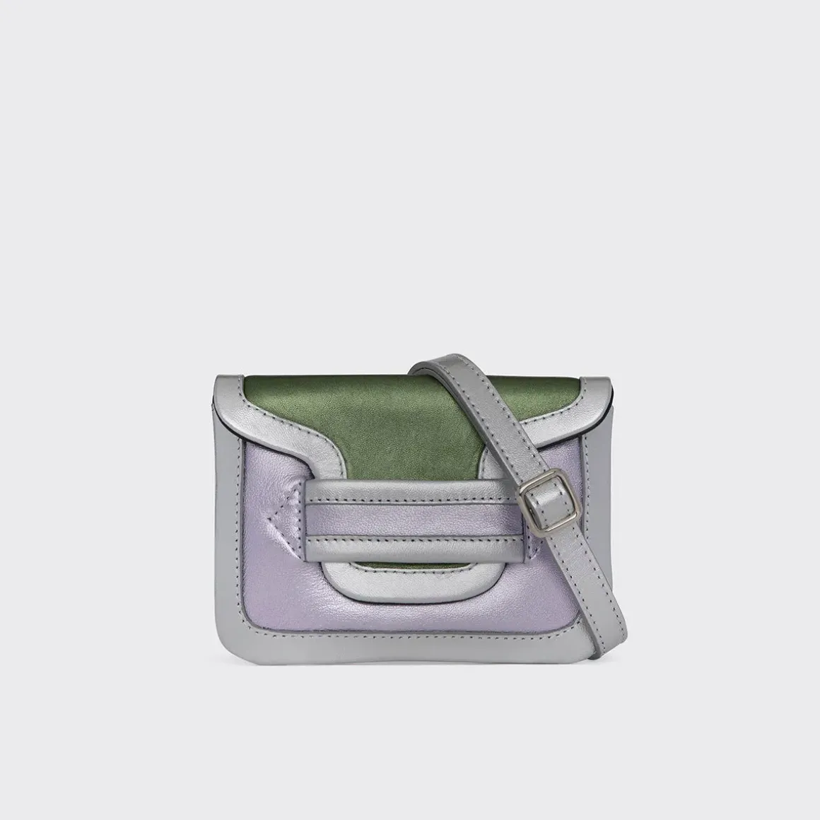 PIERRE HARDY MINI ALPHA POUCH Pink,kaki Flash Sale