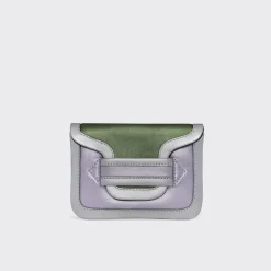 PIERRE HARDY MINI ALPHA POUCH Pink,kaki Flash Sale