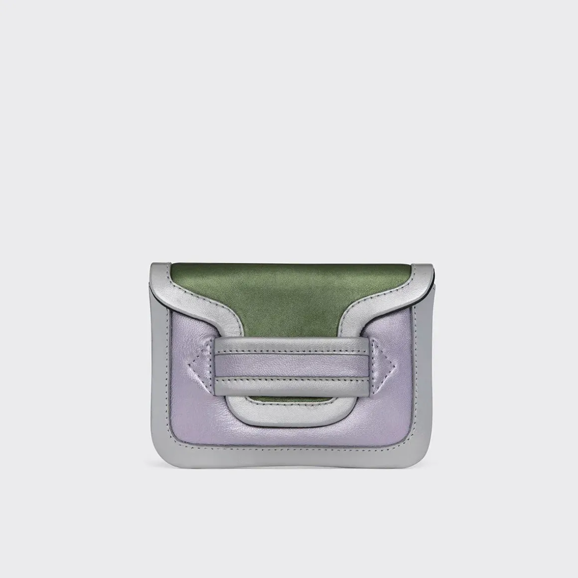 PIERRE HARDY MINI ALPHA POUCH Pink,kaki Flash Sale