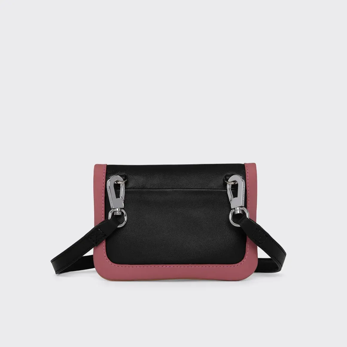 PIERRE HARDY MINI ALPHA POUCH Black,biege,raspberry,white Hot