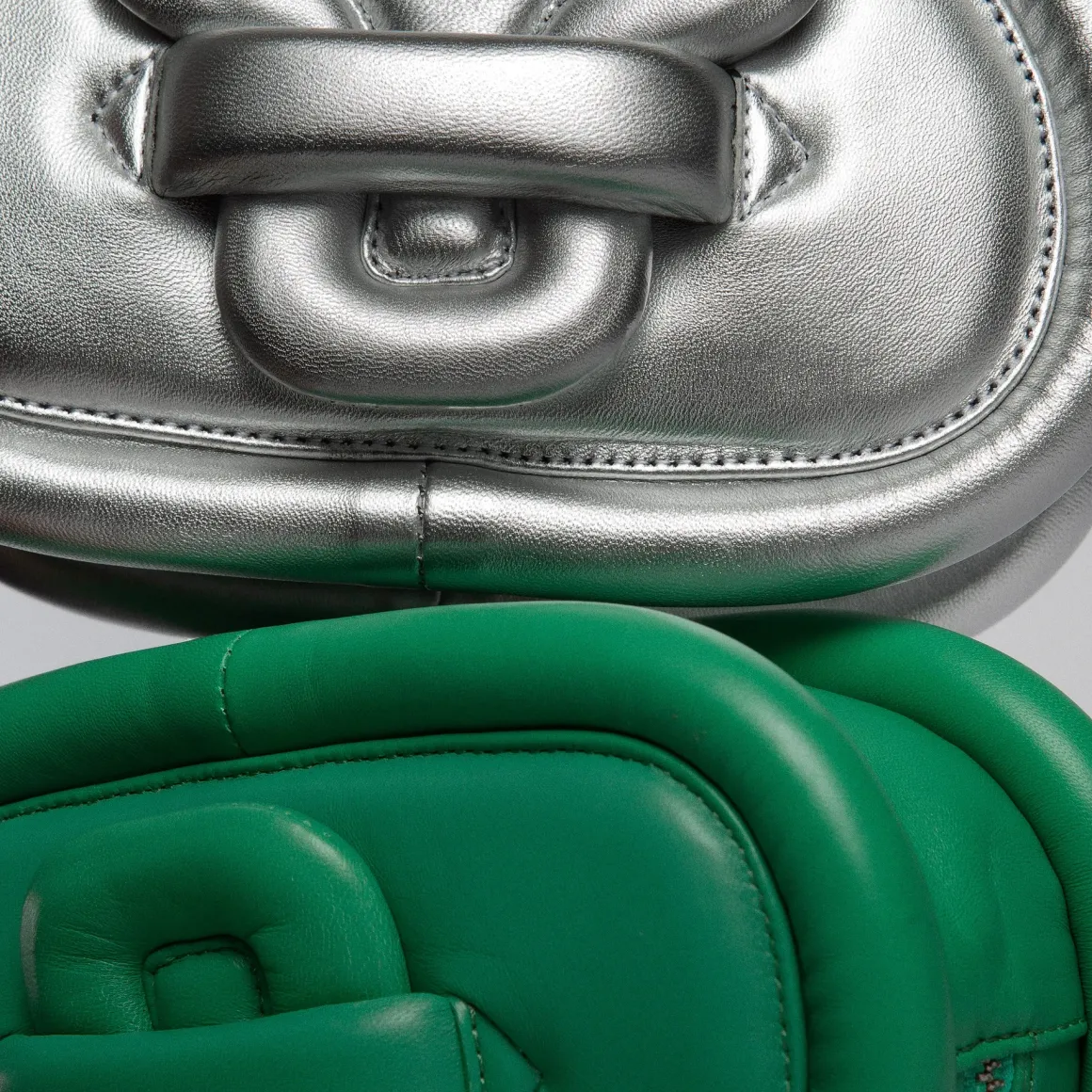 PIERRE HARDY MINI ALPHA STRIKE BAG Silver Store