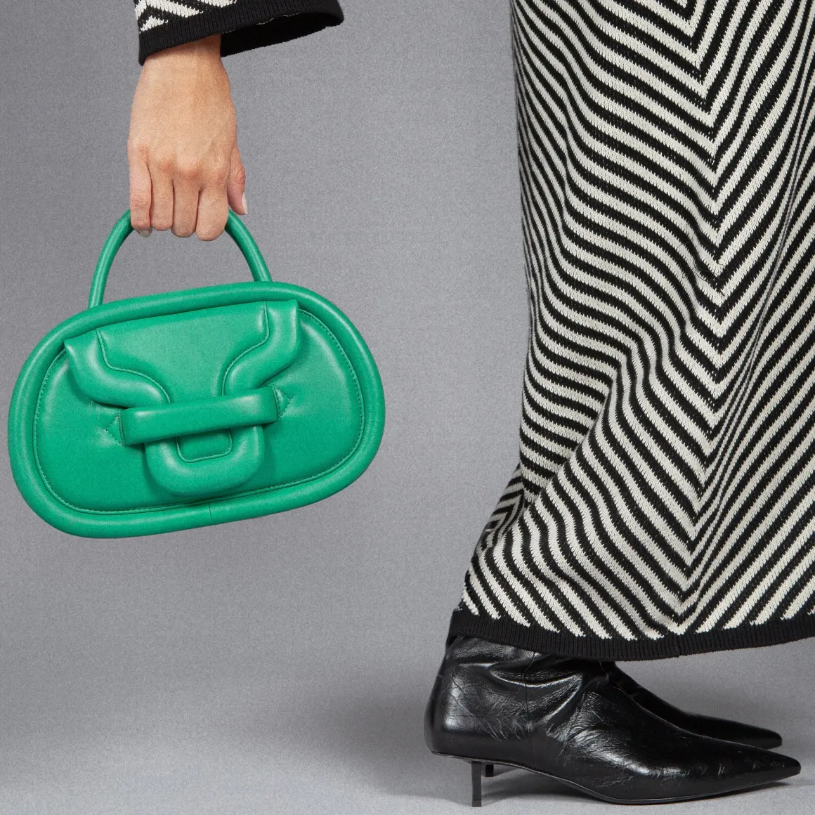 PIERRE HARDY MINI ALPHA STRIKE BAG Emeraldgreen Online
