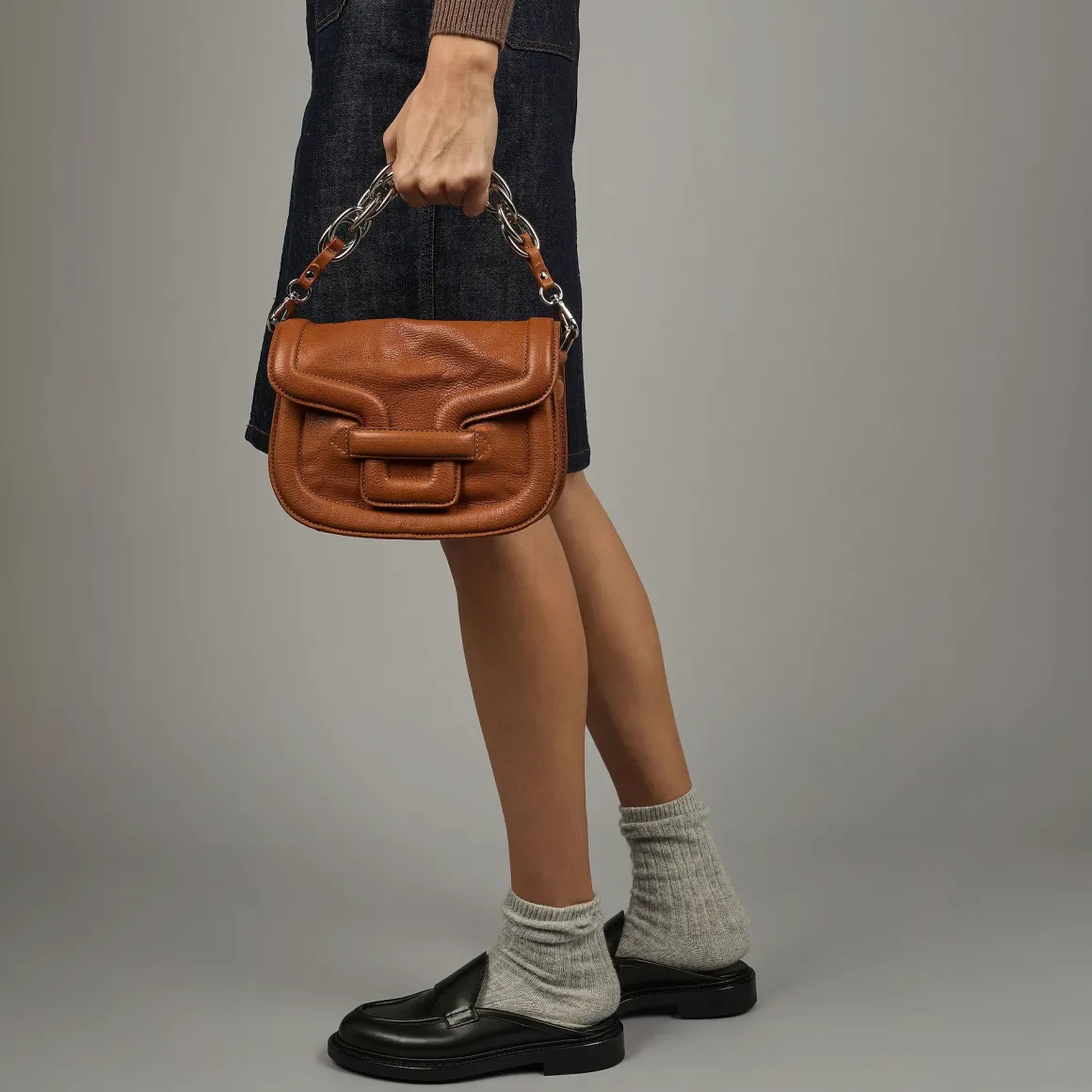 PIERRE HARDY MINI ALPHAVILLE BAG Camel Cheap
