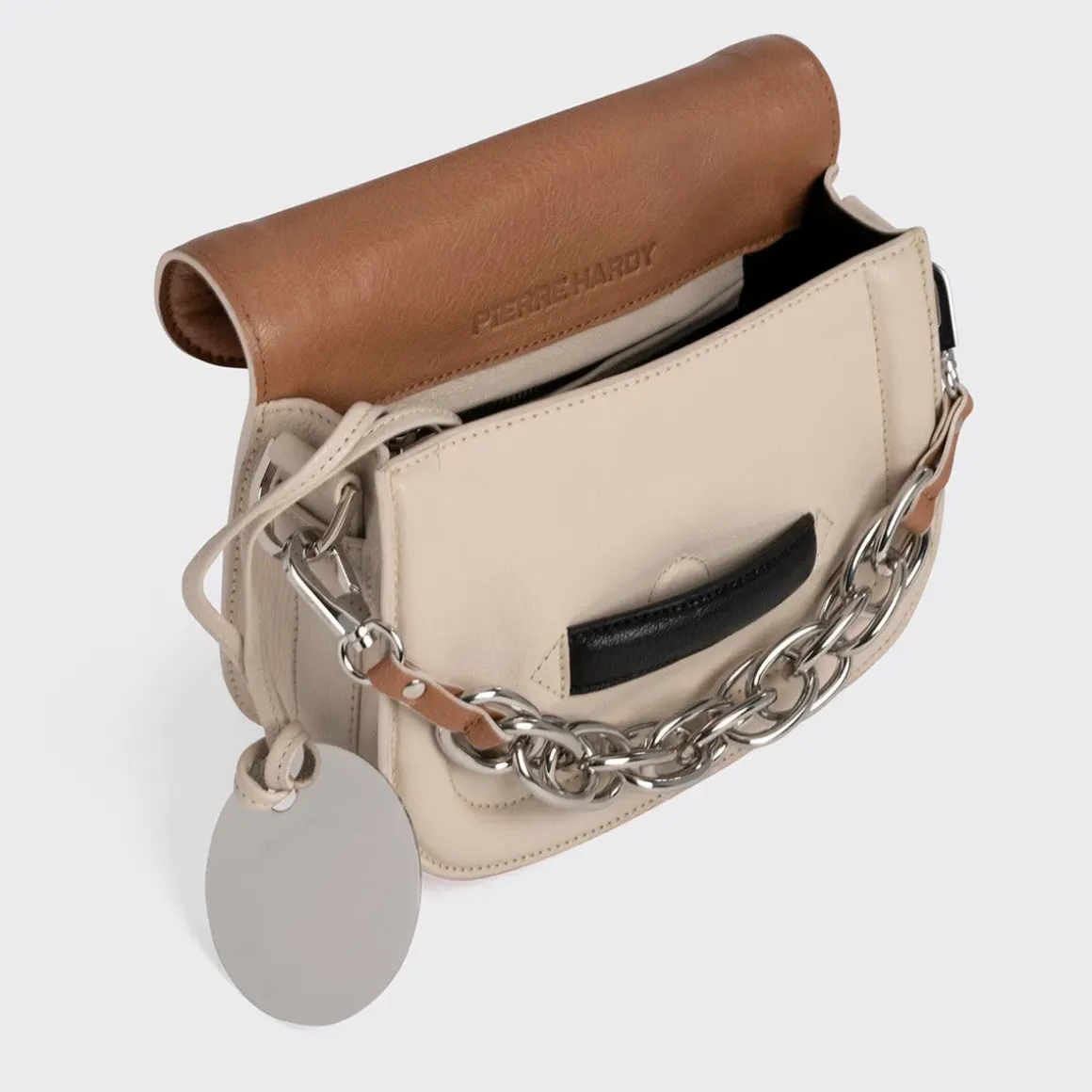 PIERRE HARDY MINI ALPHAVILLE BAG Offwhite,cappuccino Flash Sale