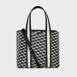 PIERRE HARDY MINI ARCHI TOTE Black,white Shop