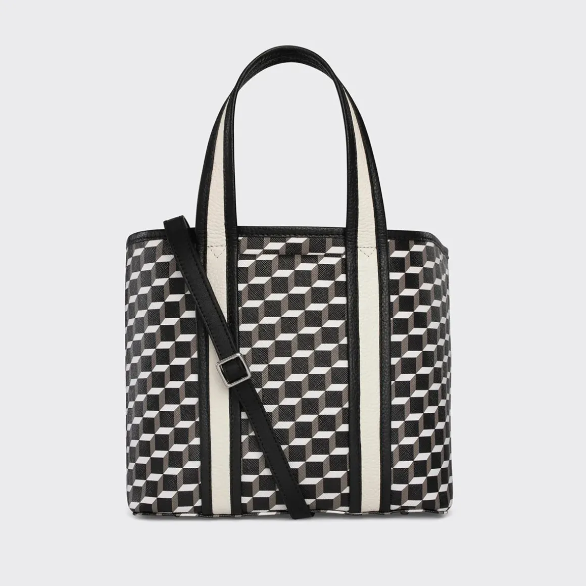 PIERRE HARDY MINI ARCHI TOTE Black,white Shop