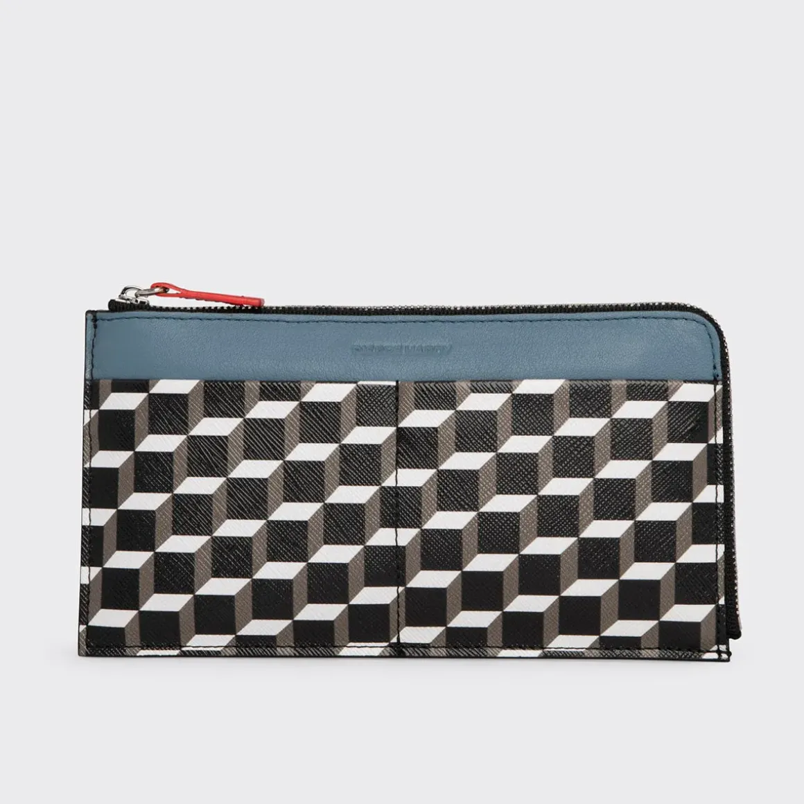 PIERRE HARDY PALATINE WALLET Black,white,bluesky,red Shop