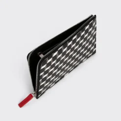 PIERRE HARDY PALATINE WALLET Black,white,bluesky,red Shop