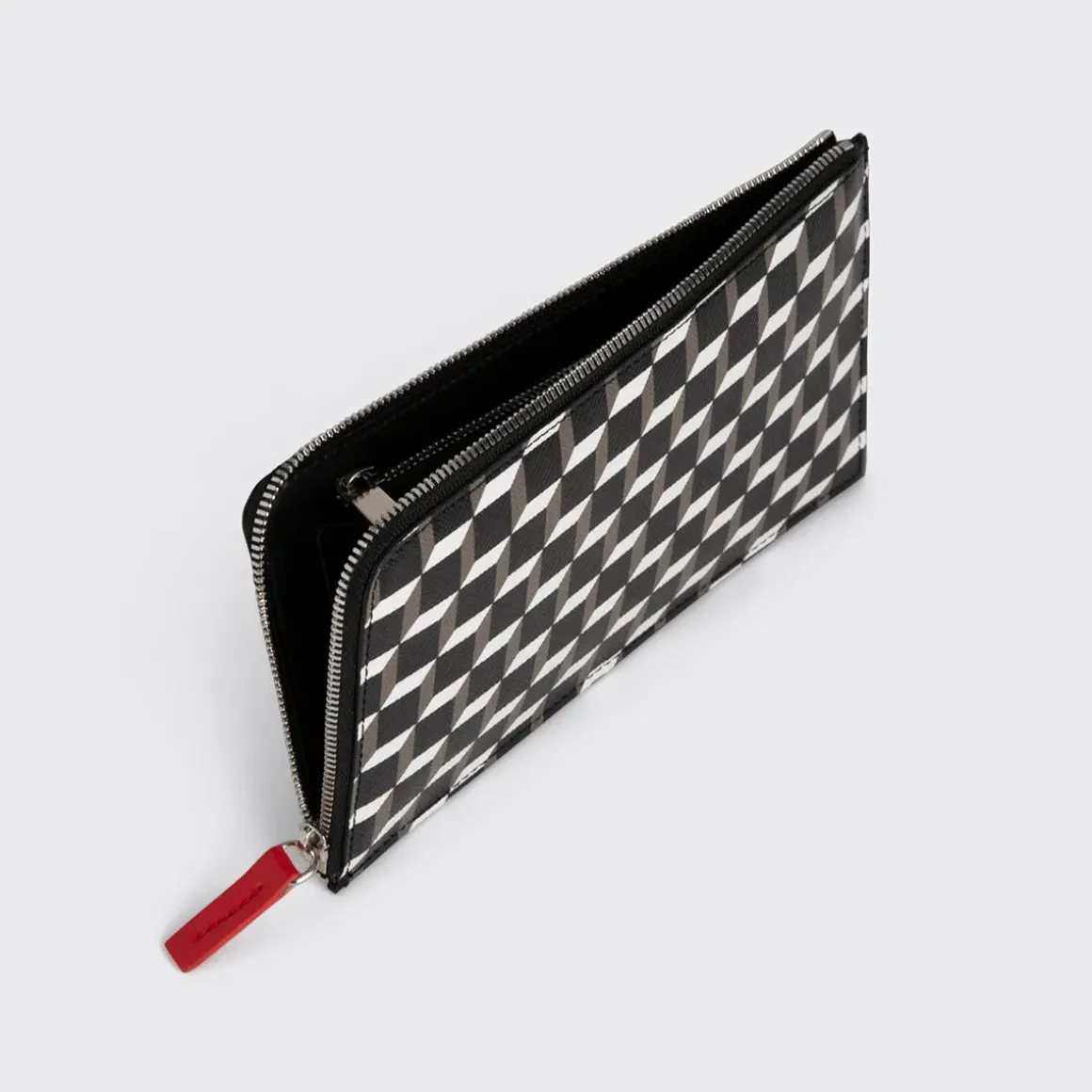 PIERRE HARDY PALATINE WALLET Black,white,bluesky,red Shop