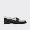 PIERRE HARDY RIDER LOAFER Black,white Discount