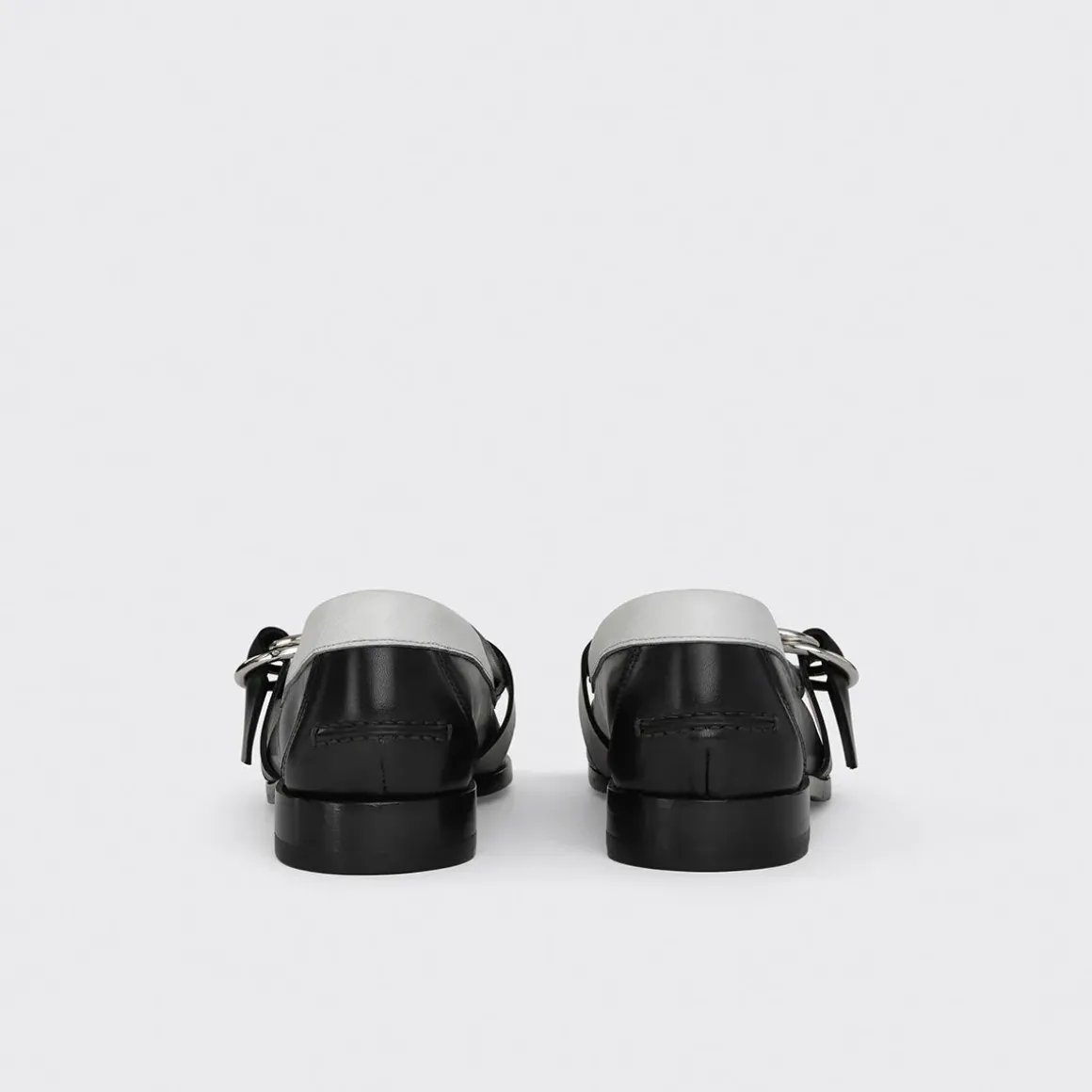 PIERRE HARDY RIDER LOAFER Black,white Discount