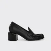 PIERRE HARDY ROMY HEELED LOAFER Black Clearance