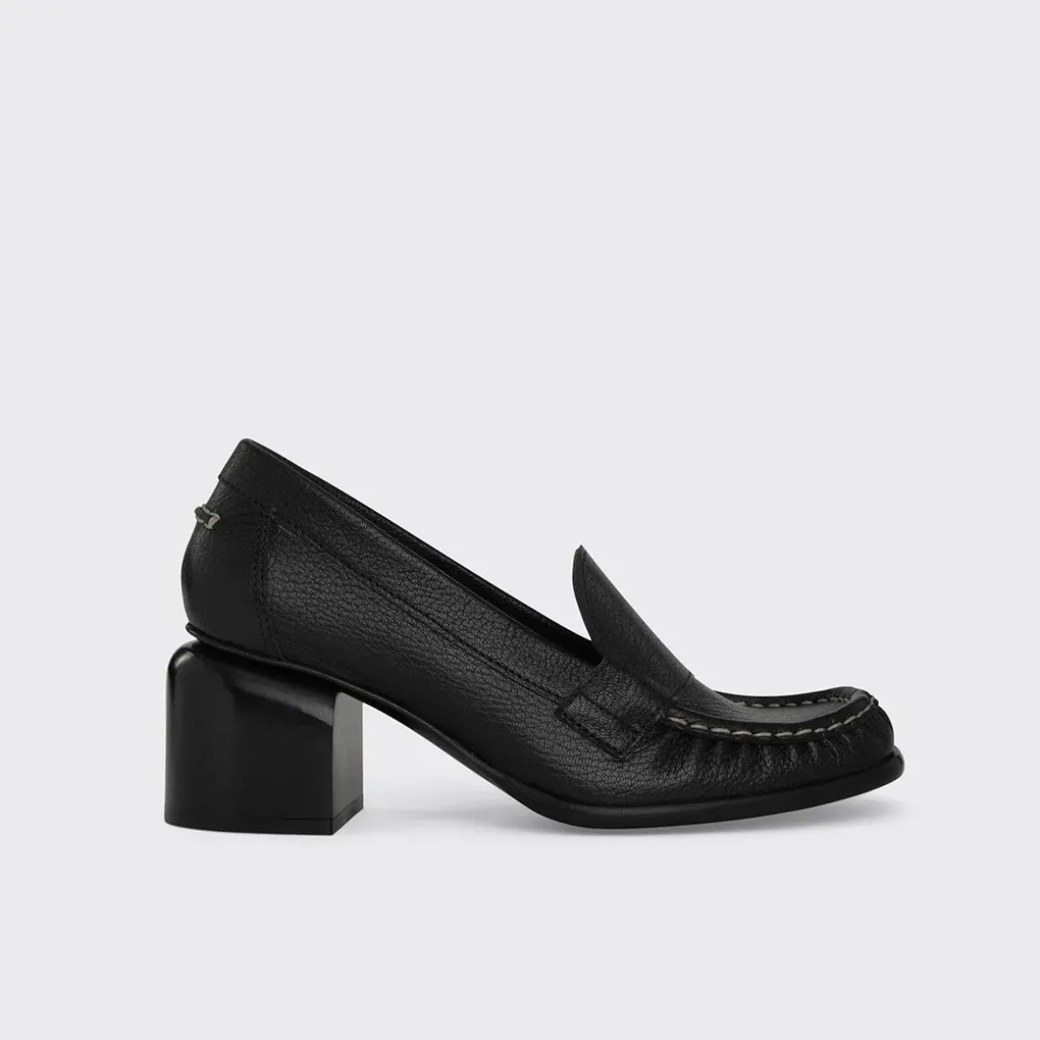 PIERRE HARDY ROMY HEELED LOAFER Black Clearance