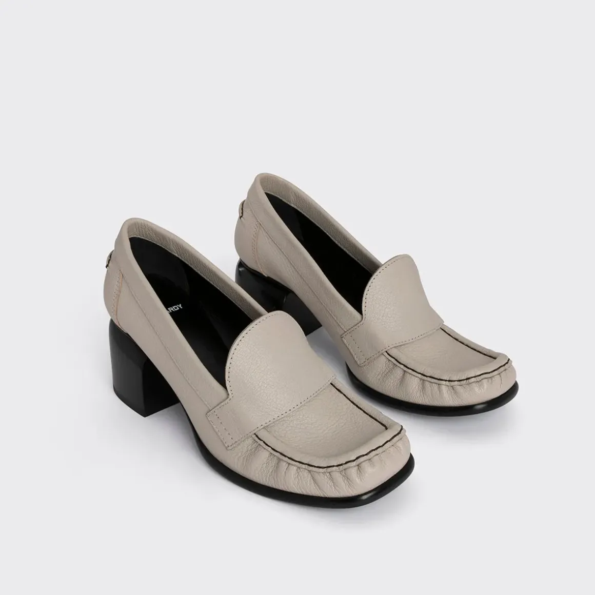 PIERRE HARDY ROMY HEELED LOAFER Offwhite Online