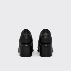 PIERRE HARDY ROMY HEELED LOAFER Black Clearance