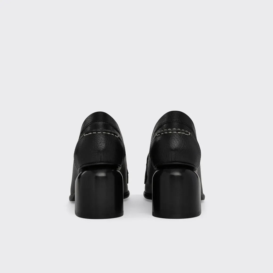 PIERRE HARDY ROMY HEELED LOAFER Black Clearance