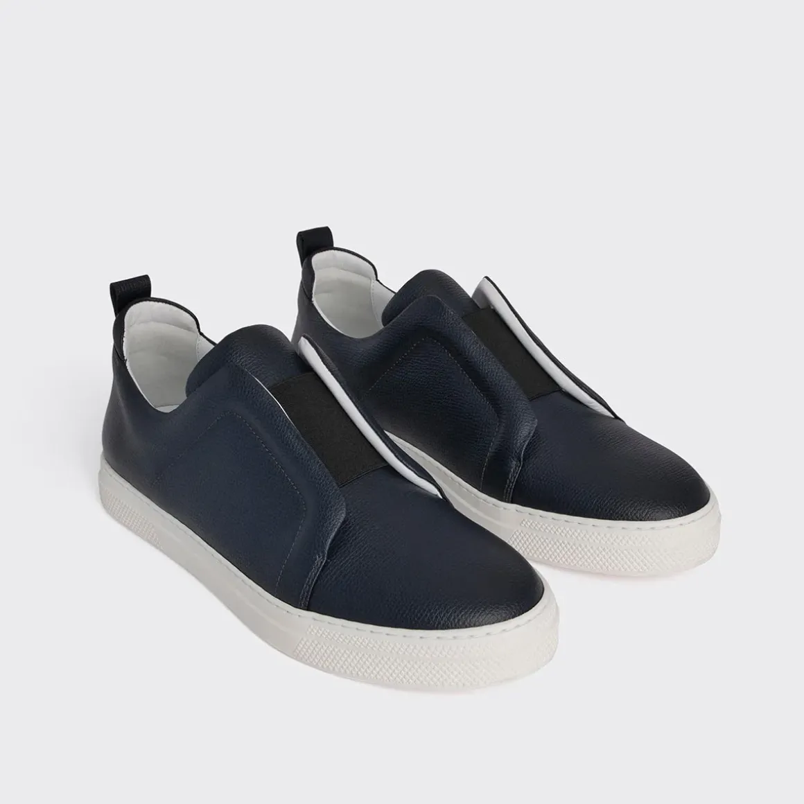 PIERRE HARDY SLIDER SNEAKERS Navy Cheap