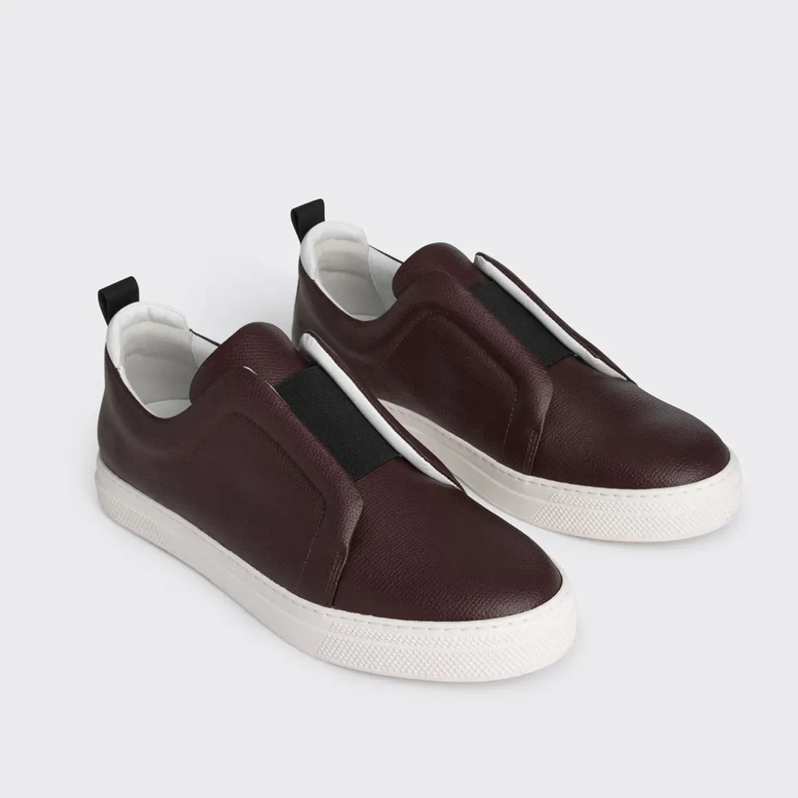 PIERRE HARDY SLIDER SNEAKERS Burgundy Cheap