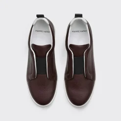 PIERRE HARDY SLIDER SNEAKERS Burgundy Cheap