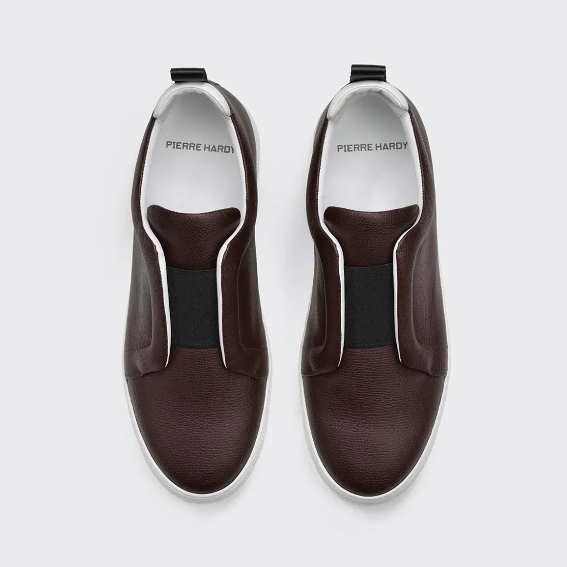 PIERRE HARDY SLIDER SNEAKERS Burgundy Cheap