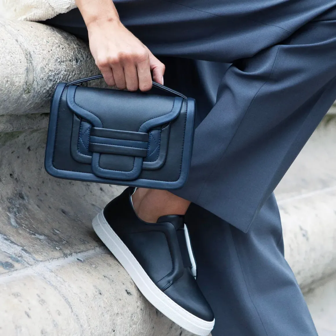 PIERRE HARDY SLIDER SNEAKERS Black Online