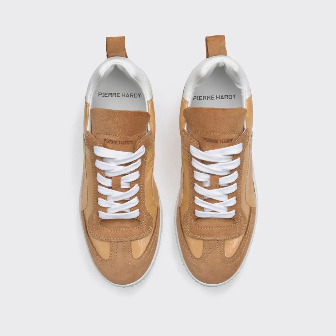 PIERRE HARDY START SNEAKERS Beige Best Sale