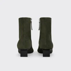 PIERRE HARDY STELLA HEELED BOOTS Kaki Clearance