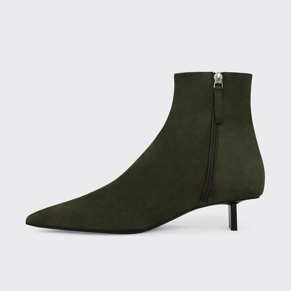 PIERRE HARDY STELLA HEELED BOOTS Kaki Clearance