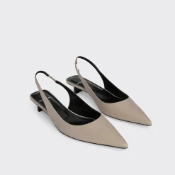 PIERRE HARDY STELLA SLINGBACK Chalk Discount