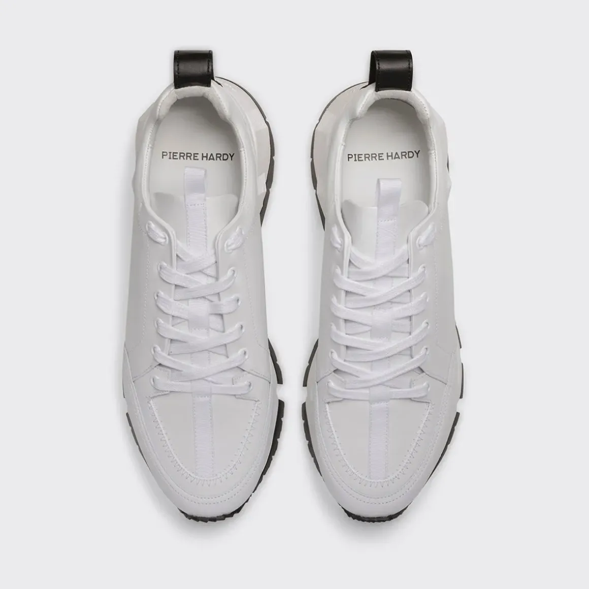 PIERRE HARDY STREET LIFE SNEAKERS White,black New