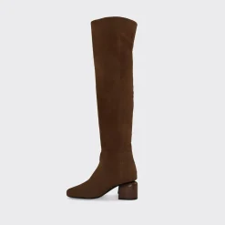 PIERRE HARDY TEXAS OVER THE KNEE BOOTS Chocolate Fashion