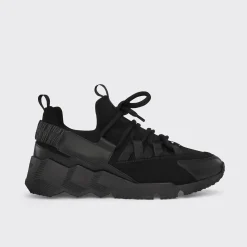 PIERRE HARDY TREK COMET SNEAKERS Black Flash Sale