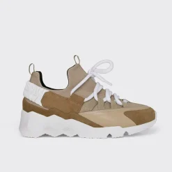 PIERRE HARDY TREK COMET SNEAKERS Sand Cheap