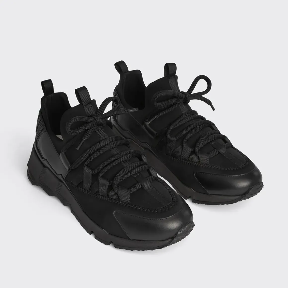 PIERRE HARDY TREK COMET SNEAKERS Black Flash Sale